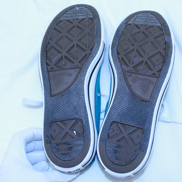 Converse Chuck Taylor All Star Unisex M8 Women 10 Teal LowTop Sneakers - 132301F - Picture 5 of 11